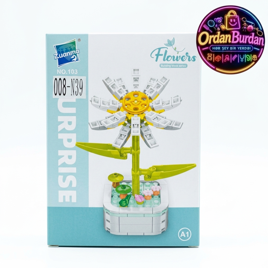 Zuanma Flowers Lego