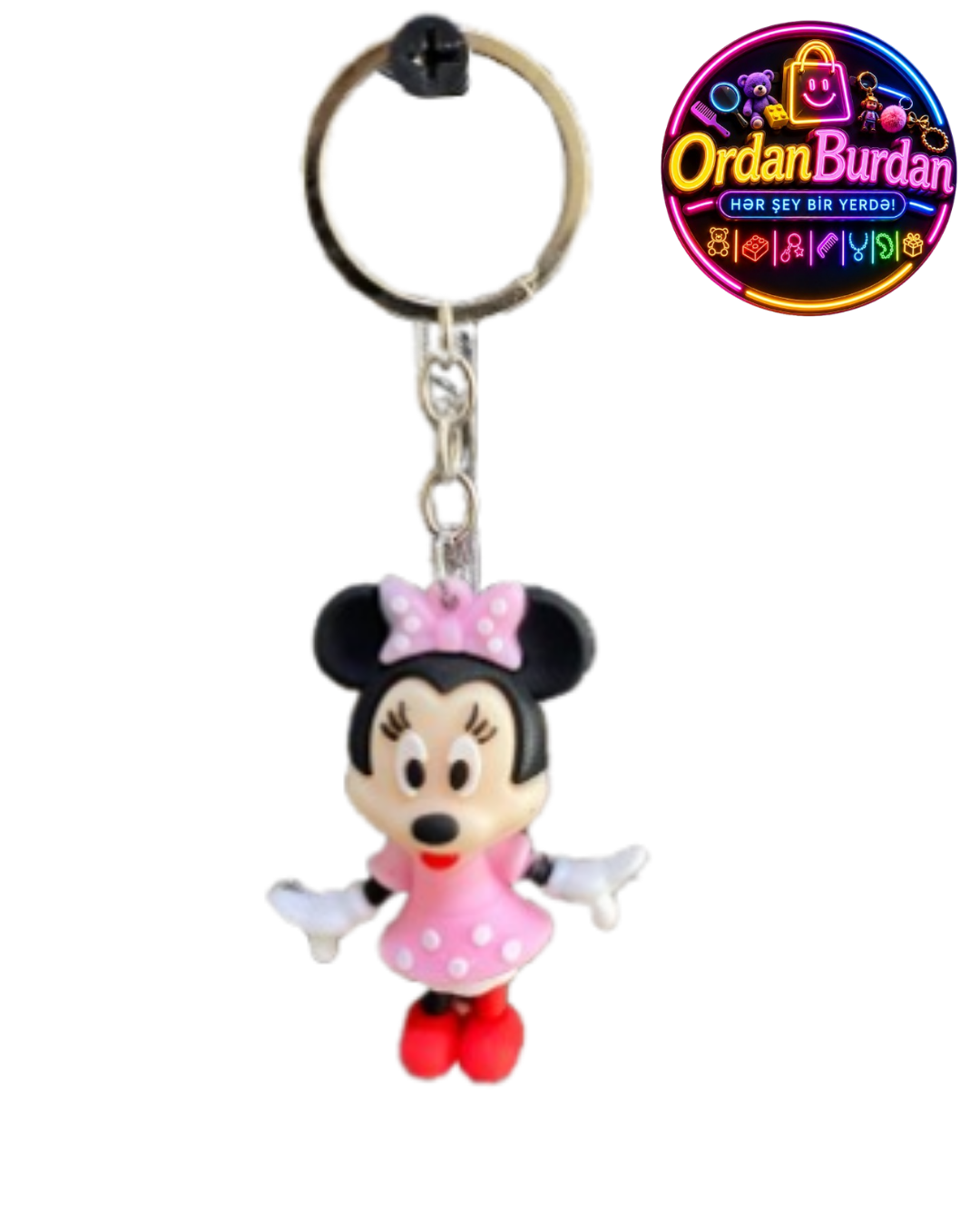 Disney Qəhrəmanları Silikon Açar Bloku Kolleksiyası